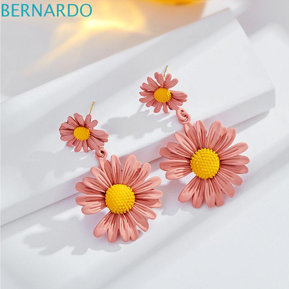 Bông Tai Dáng Dài Hình Hoa Thời Trang Cá Tính Cho Nữ