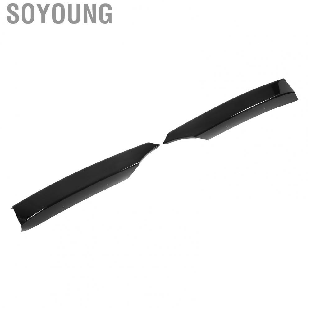 Soyoung Front Bumper Lip Spoiler Anti Crack Diffuser Aerodynamic  for Cars
