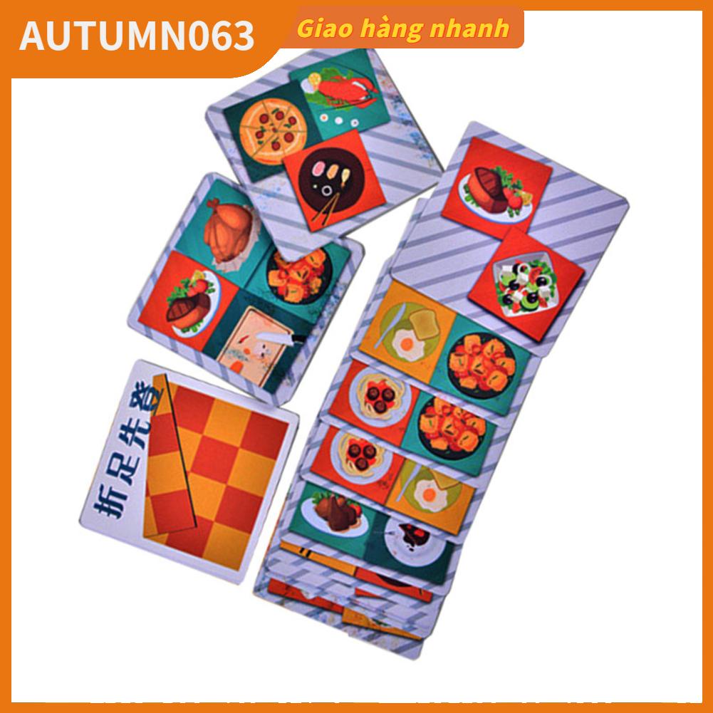 Autumn063 Brainteaser Challenge Game Trò chơi xếp hình thử thách giấy truyền thống của Trung Quốc có thể gập lại dành cho trẻ em