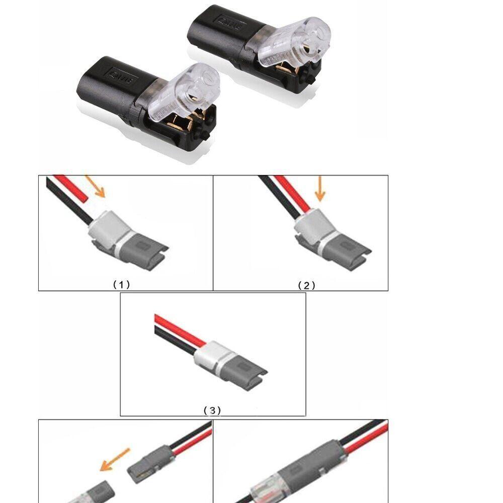 Set 10 Khối Đấu Nối Dây Điện Đầu Cuối Kép Thông Dụng