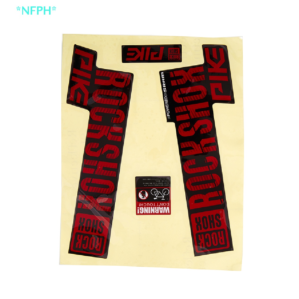 Miếng Đề Can Dán Phuộc Trước Xe Đạp Leo Núi Rock Shox SID Road MTB Mới
