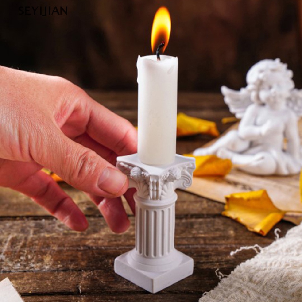 Sey Tượng Đứng Điêu Khắc Cột Cột Hy Lạp La Mã JAN