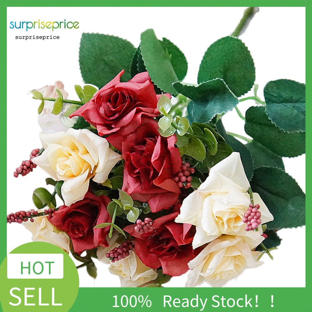 1 Bông Hoa Nhân Tạo Dùng Cho Trang Trí Tiệc Cưới, Sân Khấu