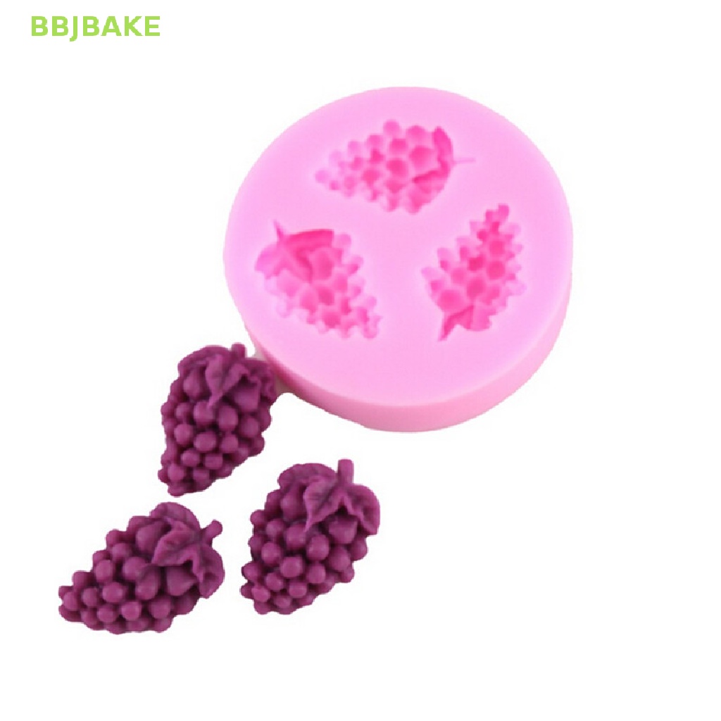 1 X Khuôn Silicone Làm Bánh Kẹo Hình Chùm Nho
