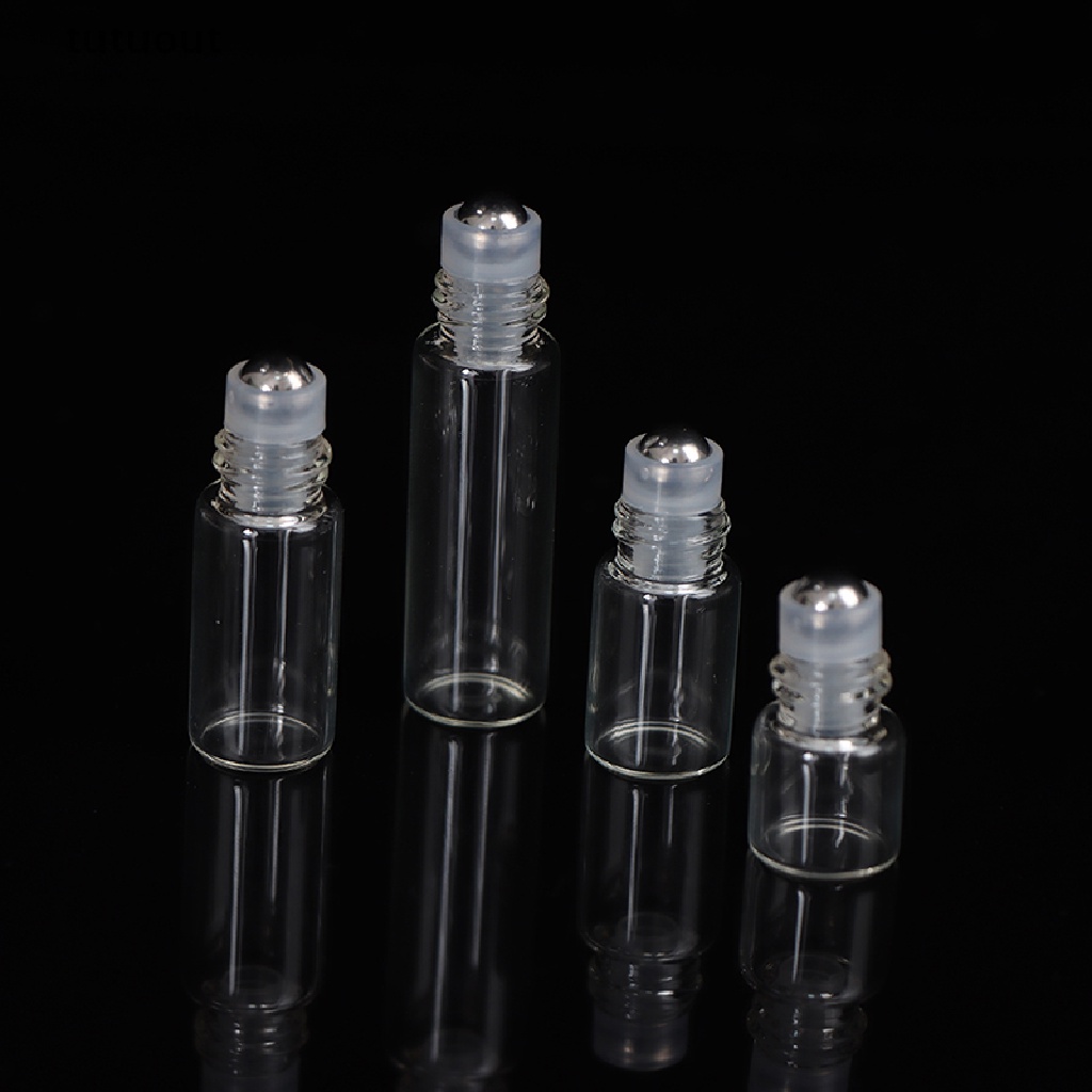 Bình Thủy Tinh Rỗng Cuộn Tròn Có Thể Đổ Đầy 1 / 2 / 3 / 5 ml