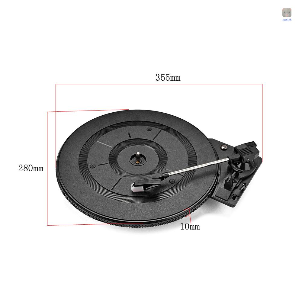 Máy Ghi Âm Vinyl LP 28cm 3 Tốc Độ (33 / 45 / 78 RMP) Kèm Bút Stylus