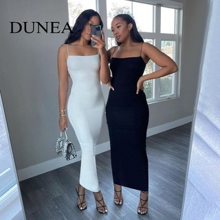 Đầm hai dây DUNEA ôm dáng gợi cảm dành cho nữ