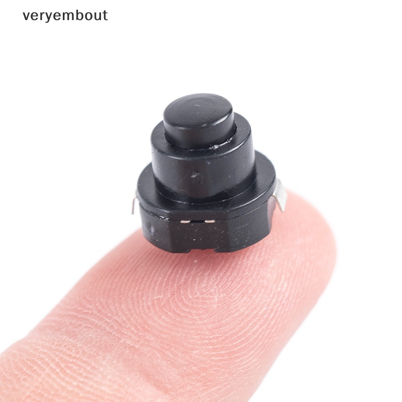 Set 10 Công Tắc Tròn KAN-10A 1010X Cho Đèn Pin Tiện Dụng