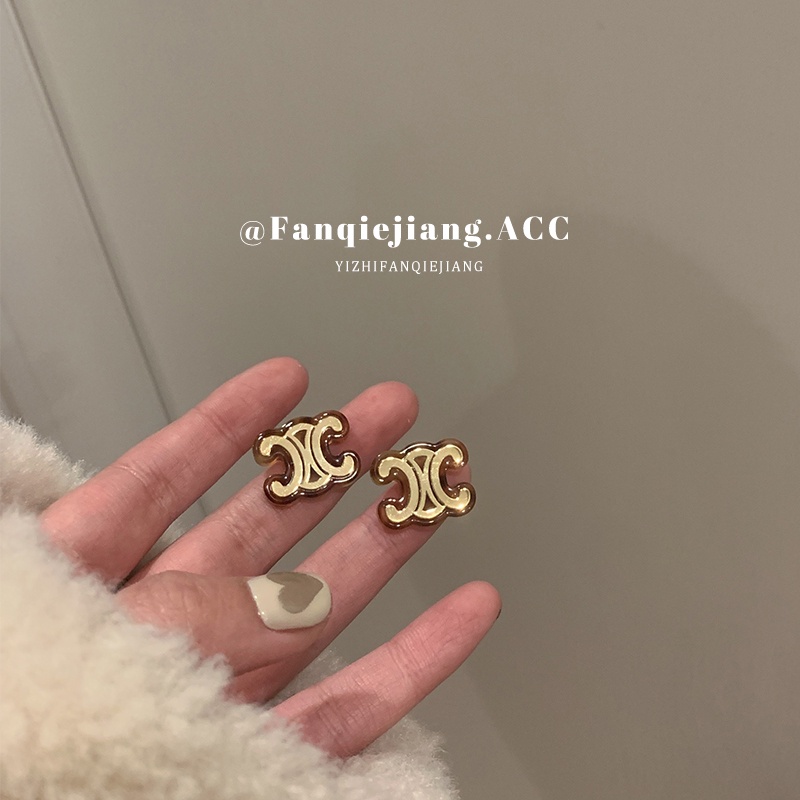 Mới Bông Tai Họa Tiết Da Báo Thời Trang Cao Cấp Cho Nữ