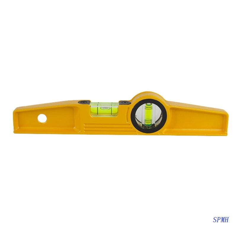 Mức Torpedo 10Inch, Bong Bóng 2 Chân 90°/180°Dụng Cụ Đo Lường Bằng Nhôm-Alloy Chuyên Dụng