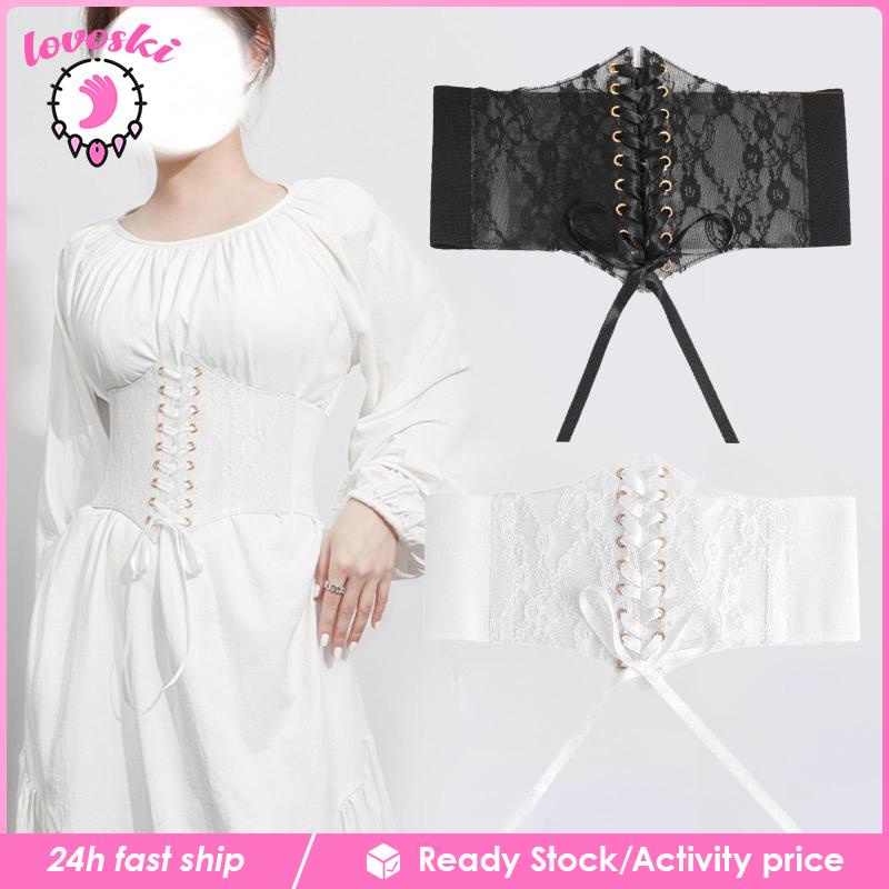 Thắt Lưng Ren Phối Chân Váy Hóa Trang Cho Nữ