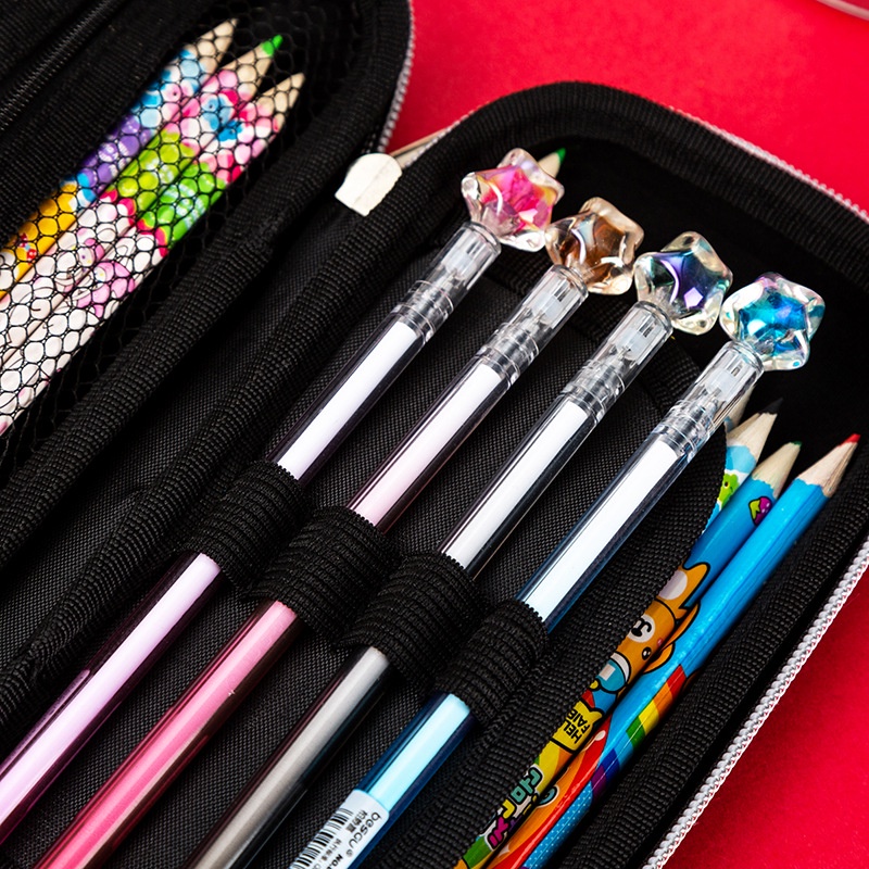 Túi Đựng Bút Bằng EVA Chống Nước Hình Xe Đua 3D Sáng Tạo Giá Đỡ