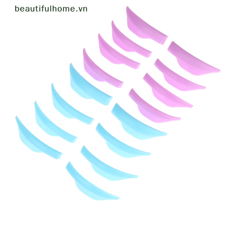 Set 4 Cặp Đệm Silicone Hỗ Trợ Uốn Cong Lông Mi