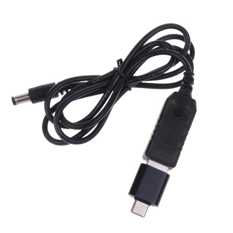 Dây Cáp Chuyển Đổi Bộ Định Tuyến USB Đèn LED 5v Sang 9v 12v Cho Điện Thoại