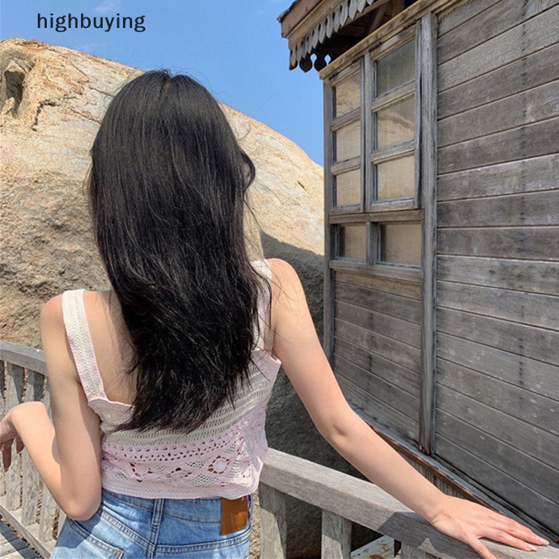 Áo Hai Dây Dệt Kim Dáng Rộng Thêu Họa Tiết Phong Cách Bohemia Cho Nữ