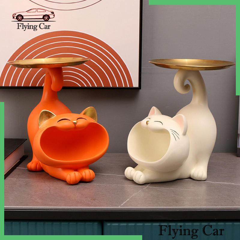 Khay Đựng Đồ Để Bàn Hình Mèo Hiện Đại Lzdjfmy2