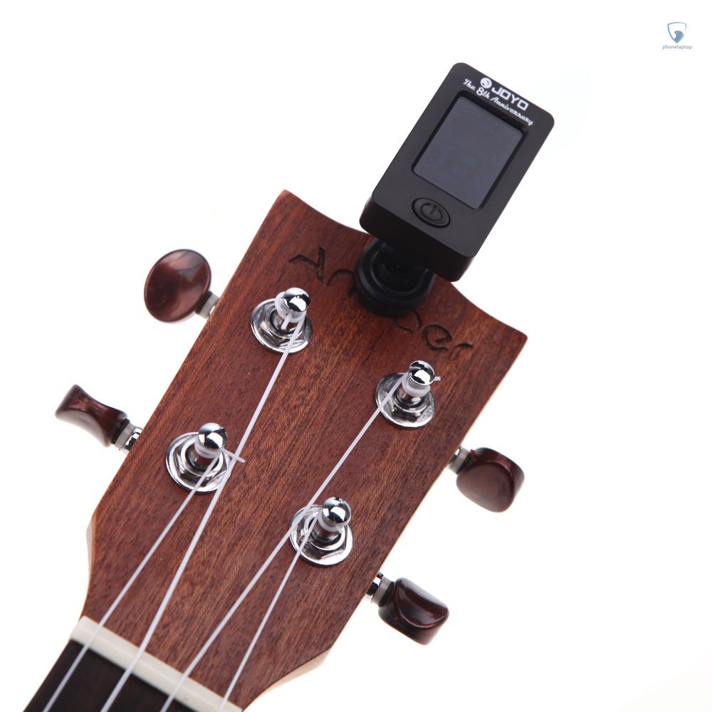 Dụng Cụ Chỉnh Dây Đàn JOYO JT-01 Mini Màn Hình LCD Kỹ Thuật Số Cho Chromatic Guitar Bass Violin Ukulele C Ukulele D