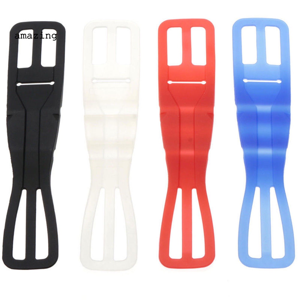 Giá Đỡ Điện Thoại Bằng Silicon Gắn Tay Lái Xe Đạp Tiện Dụng