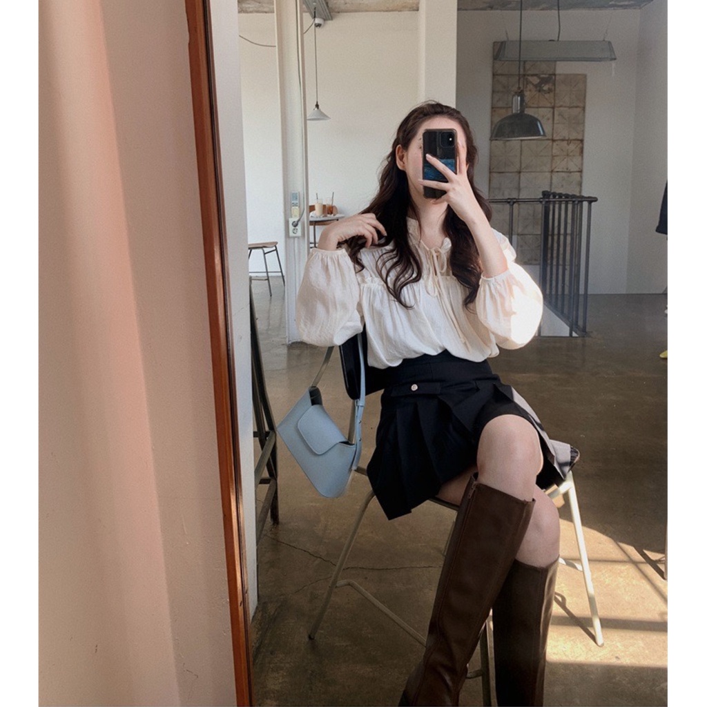 Áo Sơ Mi Chống Nắng Tay Dài Dáng Rộng Phối Ren Thời Trang Mùa Hè Phong