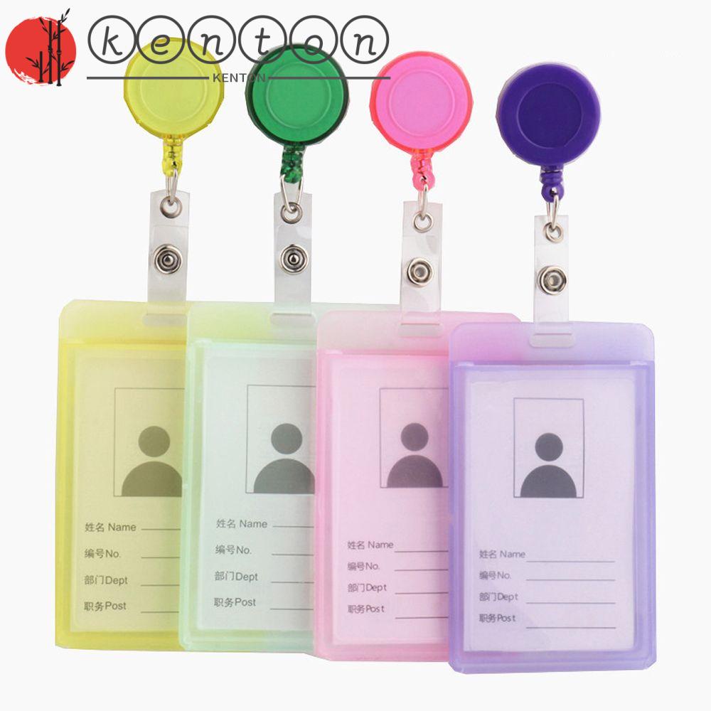 Túi Đựng Thẻ ID / Thẻ Sinh Viên Trong Suốt Chống Thấm Nước Có Thể Thu Gọn Tiện Dụng