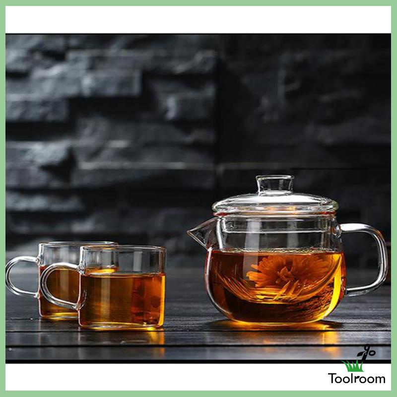 Ấm Trà Nhỏ Bằng Thủy Tinh Có Thể Tháo Rời 300ml