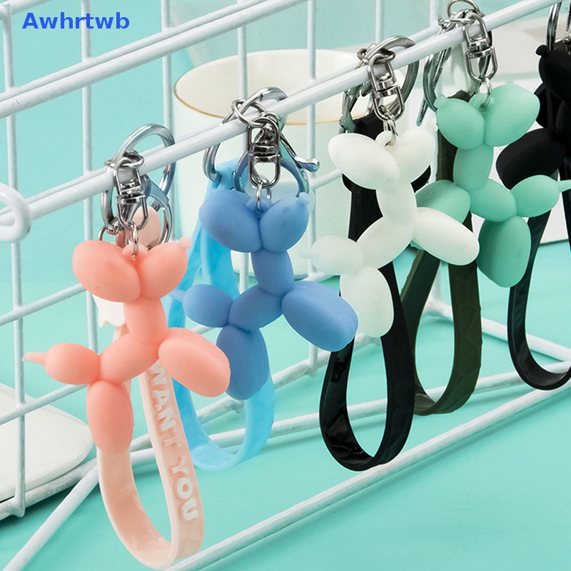 Awhrtwb Móc Khóa Điện Thoại Di Động Hình Chú Chó Bong Bóng Nổi Thời Trang Sáng Tạo Vui Nhộn Mới