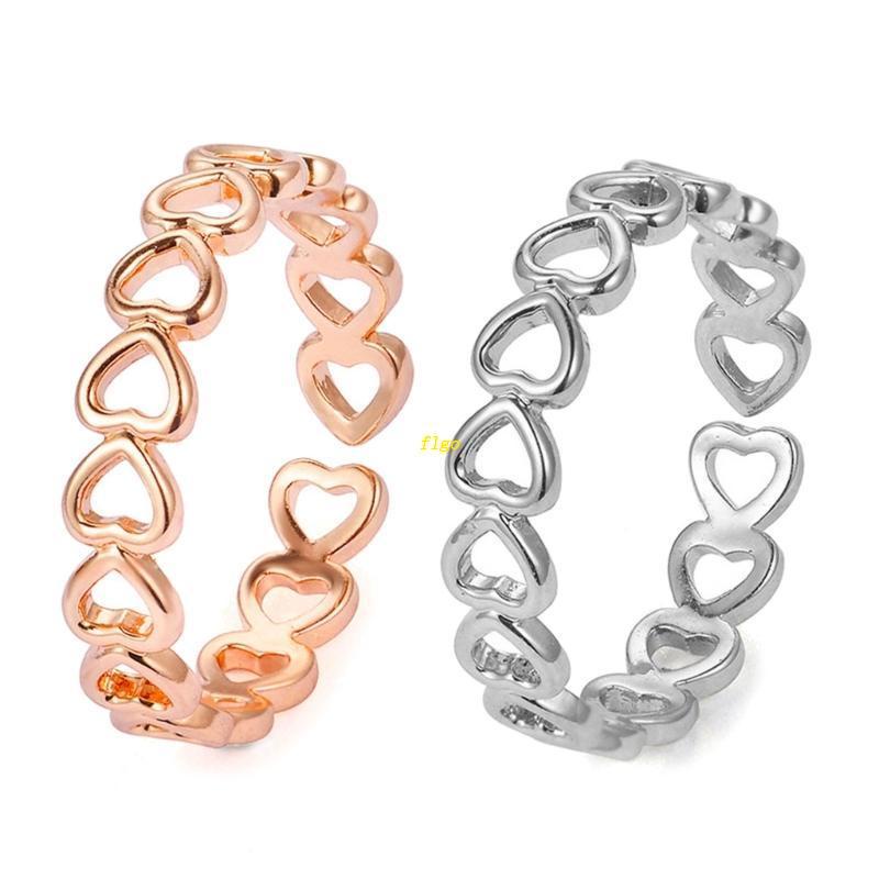 Nhẫn Hình Trái Tim Đơn Giản Thời Trang Cho Nữ