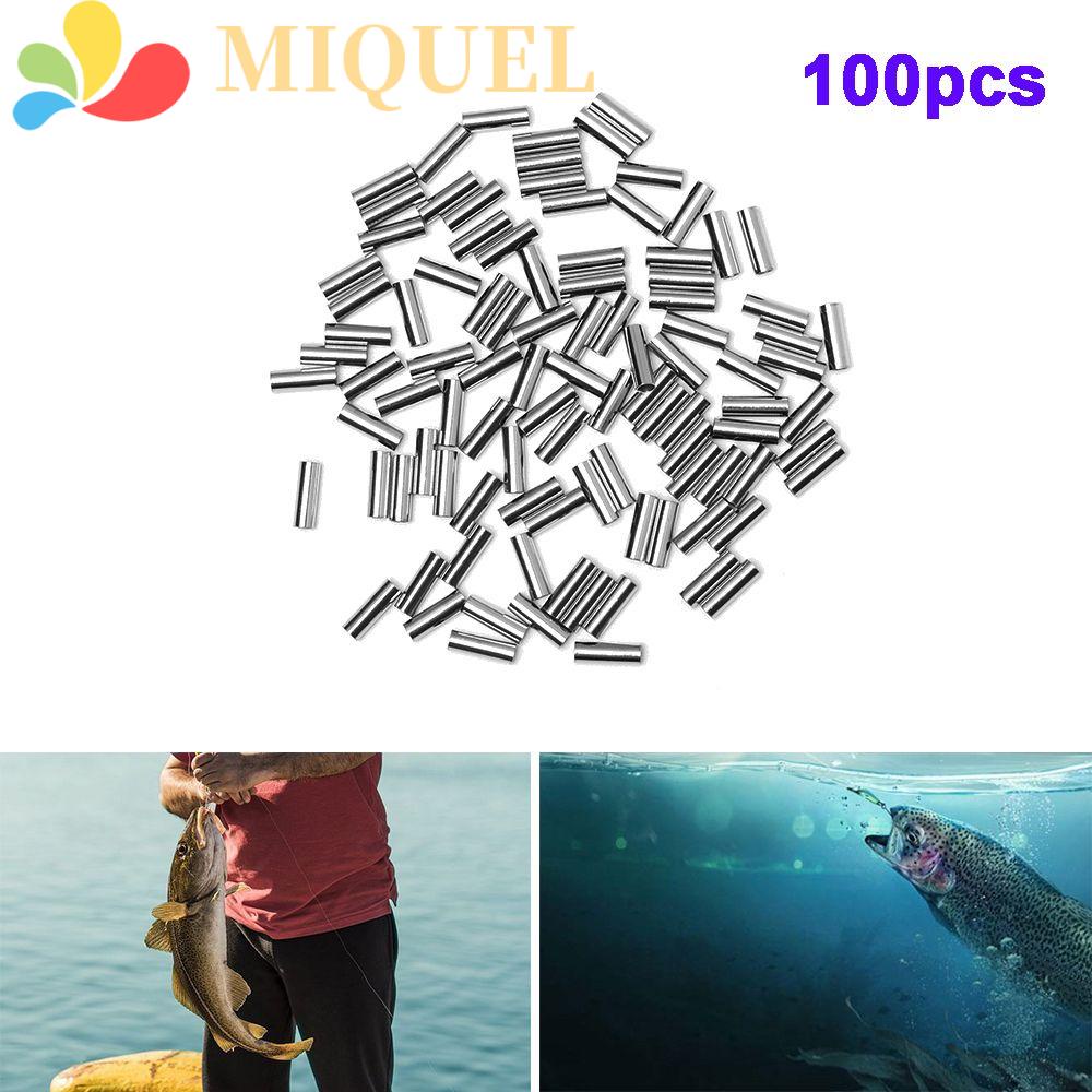 Set 100 Đầu Nối Dây Câu Cá Bằng Thép Không Gỉ