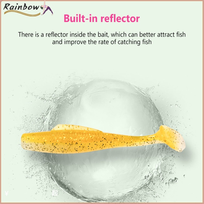 Mồi Câu Cá Mềm Co Giãn Đa Năng 6cm / 8cm / 10cm