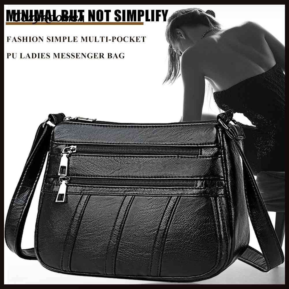 Túi Xách Da PU Nhiều Ngăn Thời Trang Cho Nữ