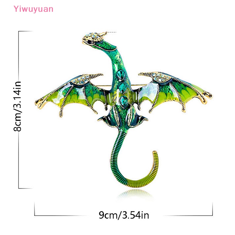 Ghim Cài Áo Hình Rồng Bay Phong Cách Cổ Điển Mới