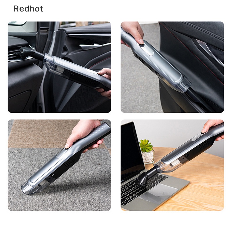 &lt; Redhot &gt; Máy Hút Chân Không Mini Chuboor Cầm Tay Không Dây Sạc Lại Được Dành Cho Xe Hơi