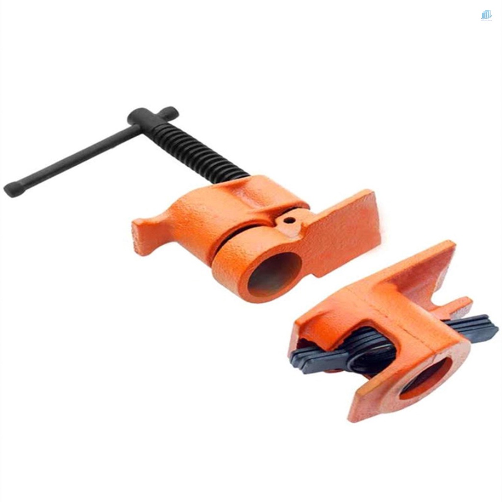 Bộ Kẹp Ống Đồng Hồ Thông Minh Bằng Gỗ &amp; Sắt 1 / 2 &quot;Chịu Được Sức Nặng Chuyên Dụng Cho Thợ Mộc