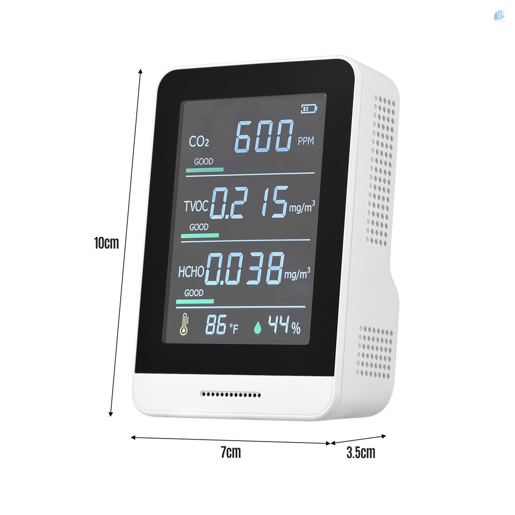 Máy Đo Độ Ẩm Chính Xác Không Khí CO2 IR 5 Trong 1 s2mwvn Cho TVOC HCHO