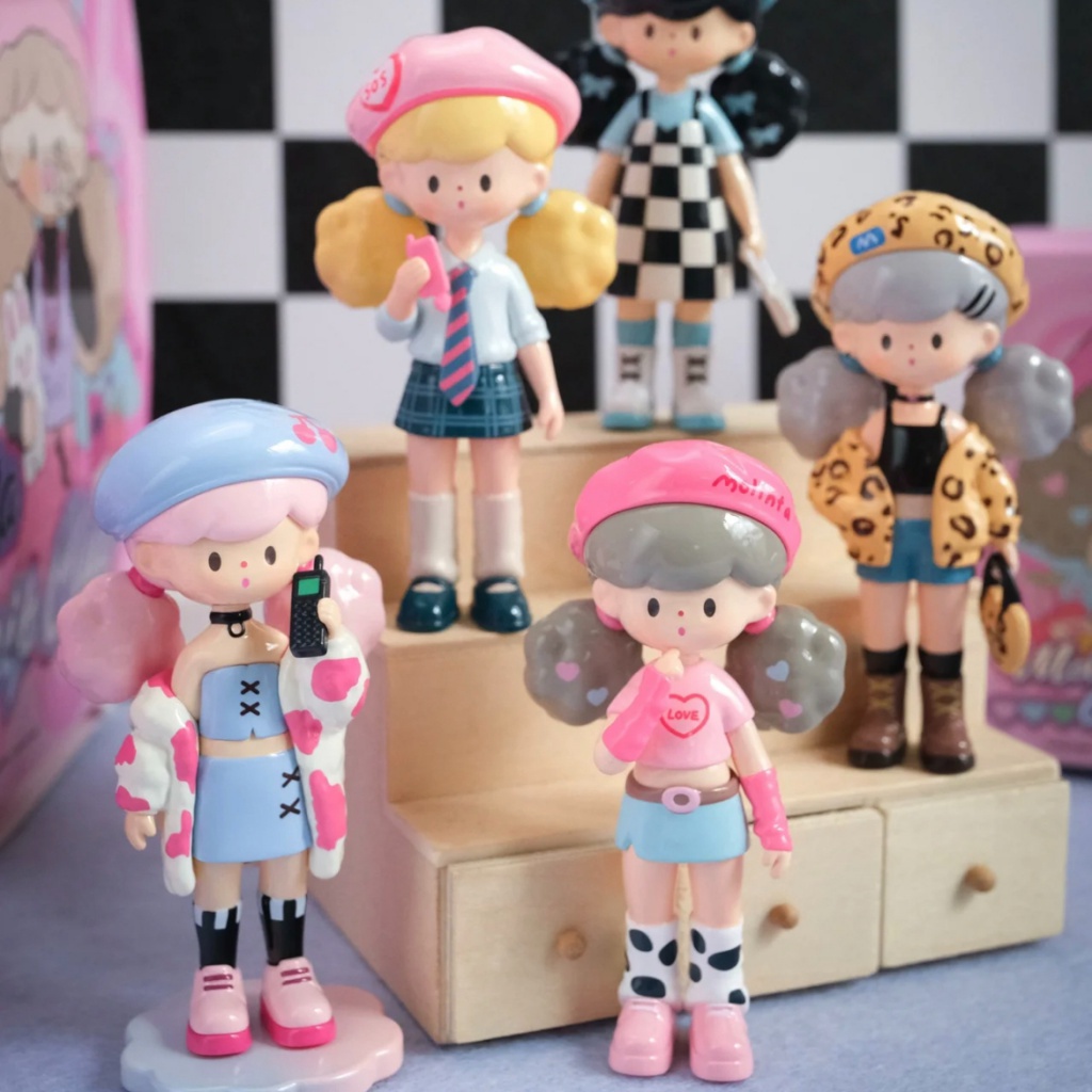 Đồ trang trí Búp Bê Molinta Gossip Club Dùng Làm Quà Tặng