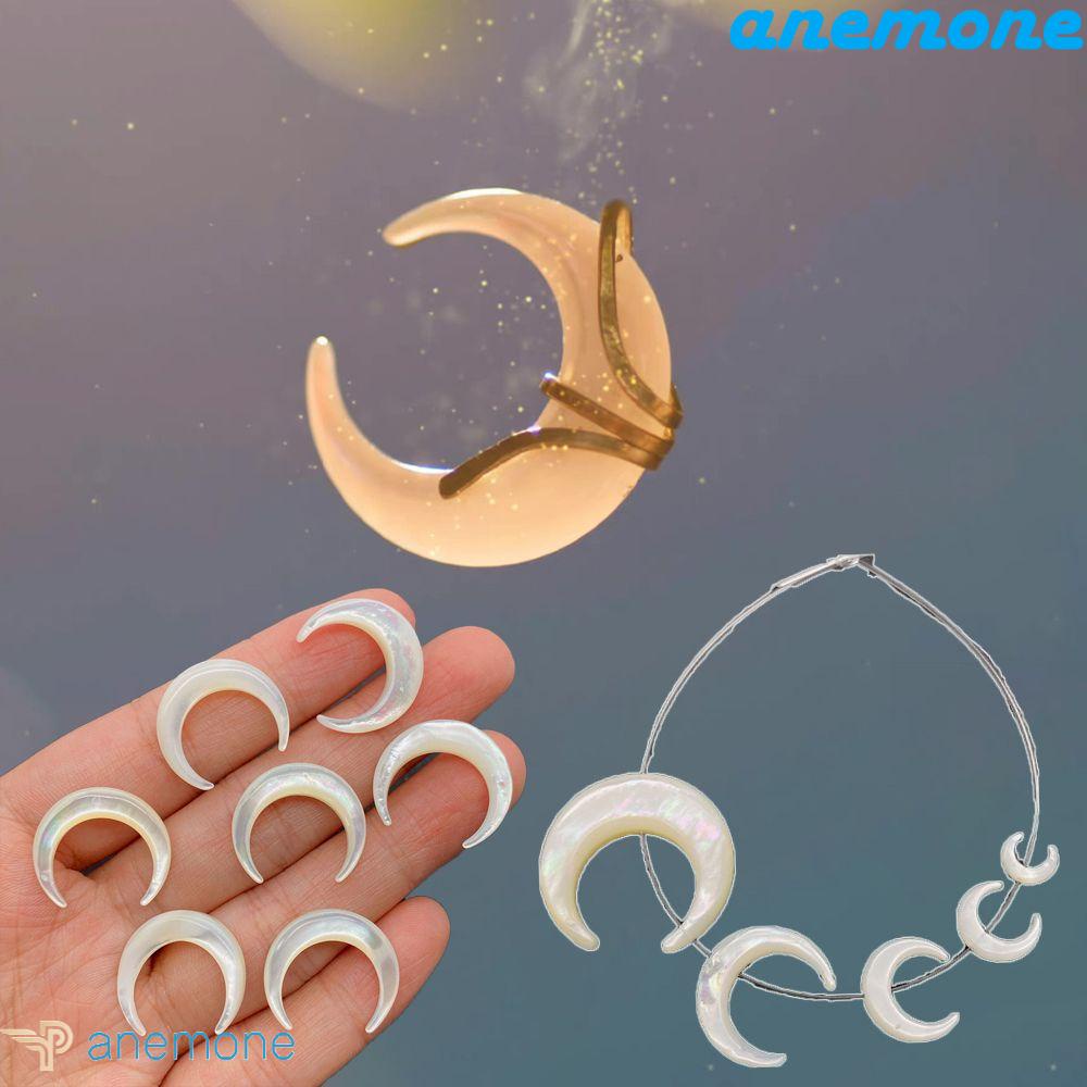 Mặt Dây Chuyền Hình Mặt Trăng Phong Cách Cổ Điển Dùng Làm Trang Sức DIY