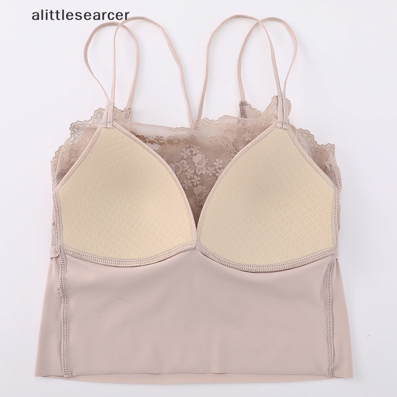 Er Áo Ngực Lưới Ren Có Đệm Nâng Ngực Hình Lá Gợi Cảm Cho Nữ