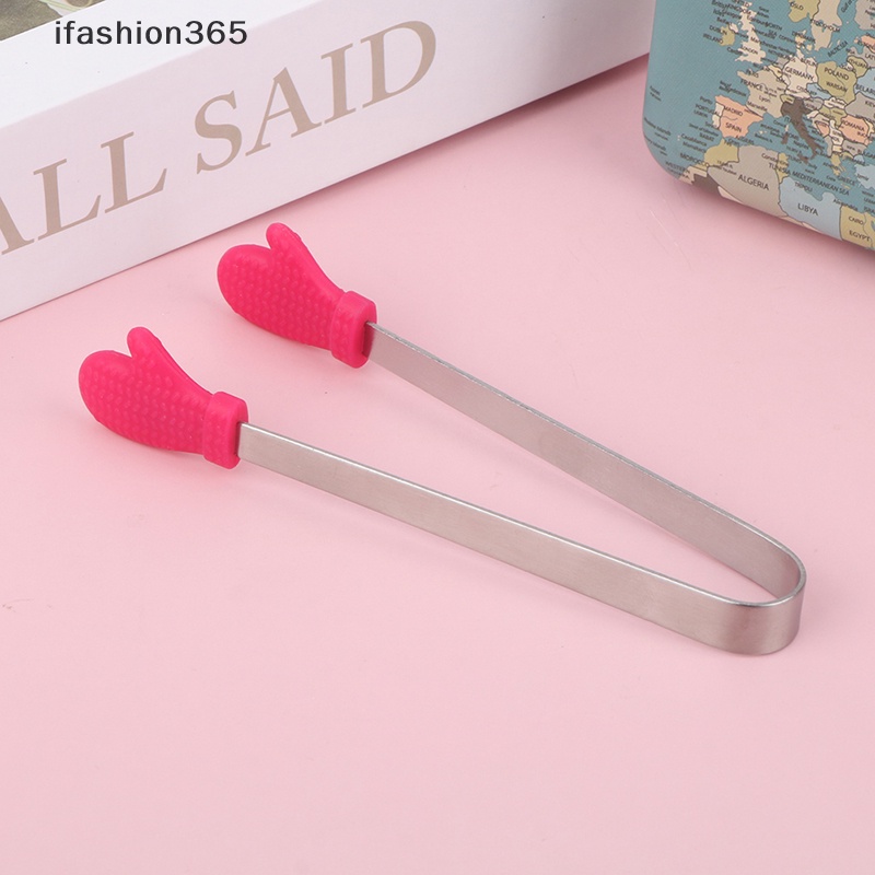 Kẹp Găng Tay Bằng Thép Không Gỉ Và Silicon Chống Trượt Thời Trang ifashion365