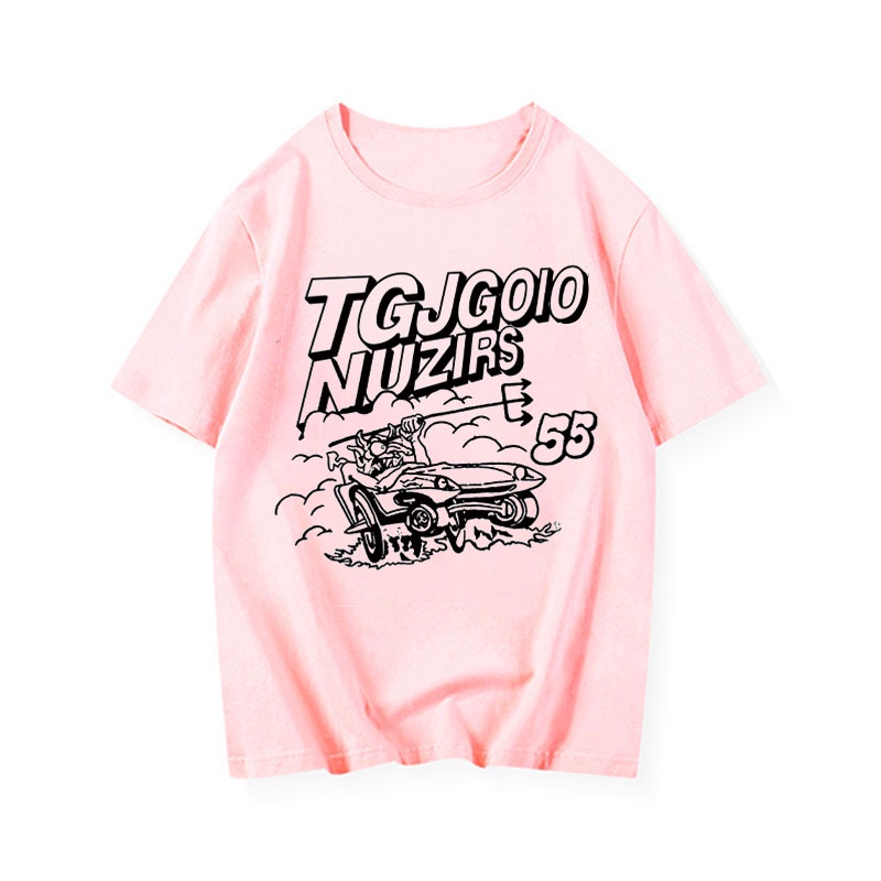 Áo Thun Unisex 100% Cotton Nguyên Chất Ngắn Tay Phong Cách Hàn Quốc Mới NRVP 2023