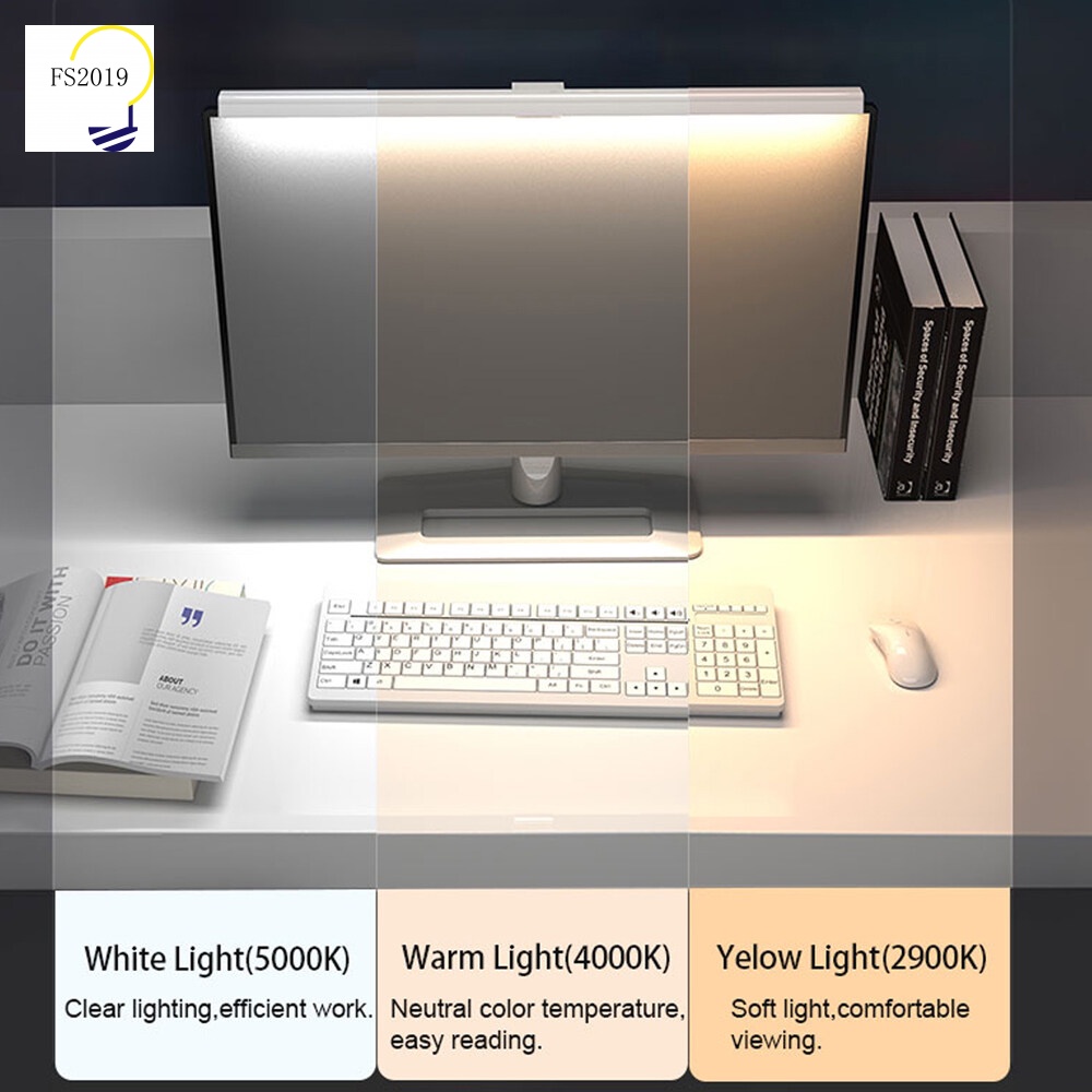 Dải Đèn LED USB 50cm 33cm Có Kẹp Gắn Màn Hình laptop / Máy Tính Để Bàn Làm Việc