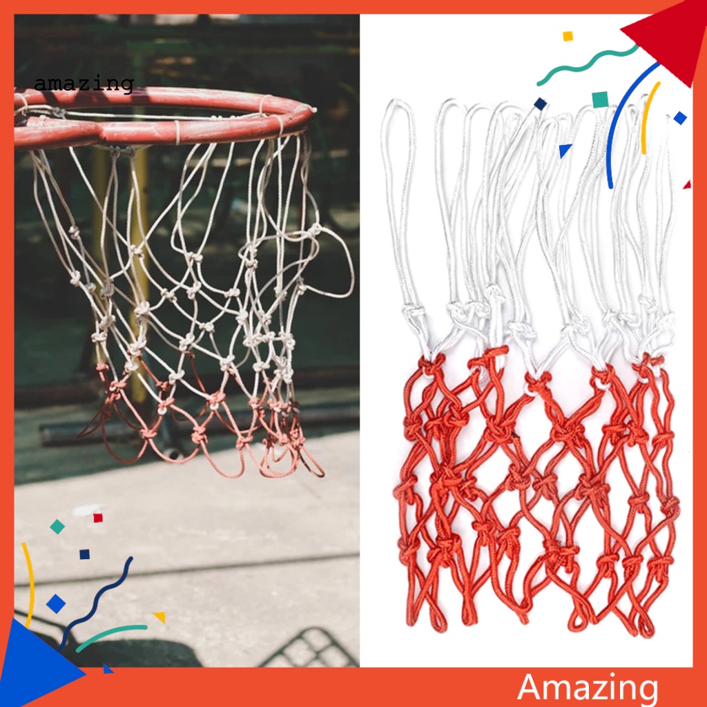 Bộ 2 Vòng Lưới Chơi Bóng Rổ Nhiều Màu Sắc Chống Mưa Tiện Dụng