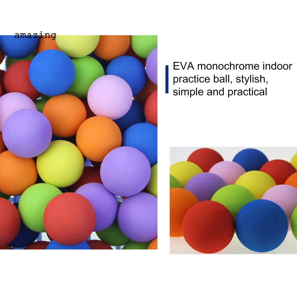 Set 2 Quả Bóng Đánh Golf / Tennis Mềm Nhiều Màu An Toàn