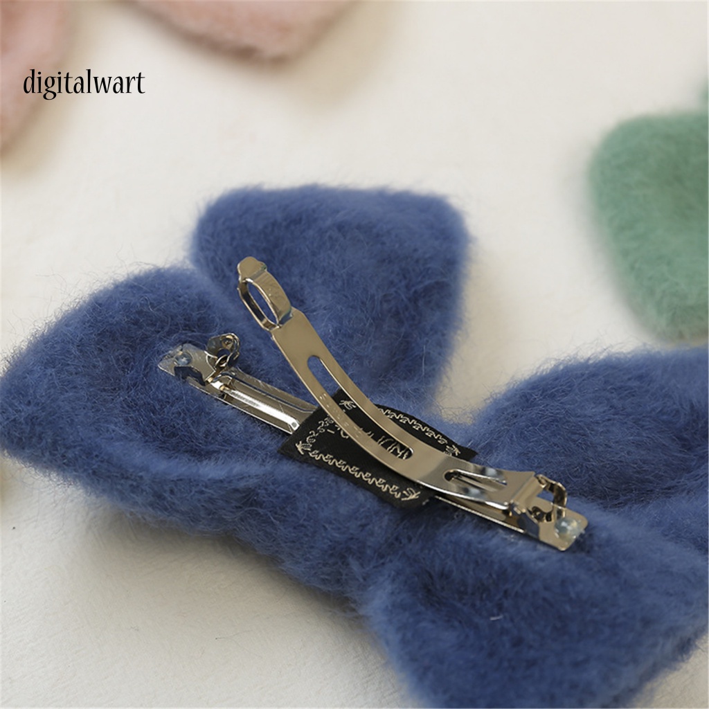 Kỹ Thuật Số| Kẹp Tóc Nơ Lớn Màu Sắc Ngọt Ngào Cho Nữ