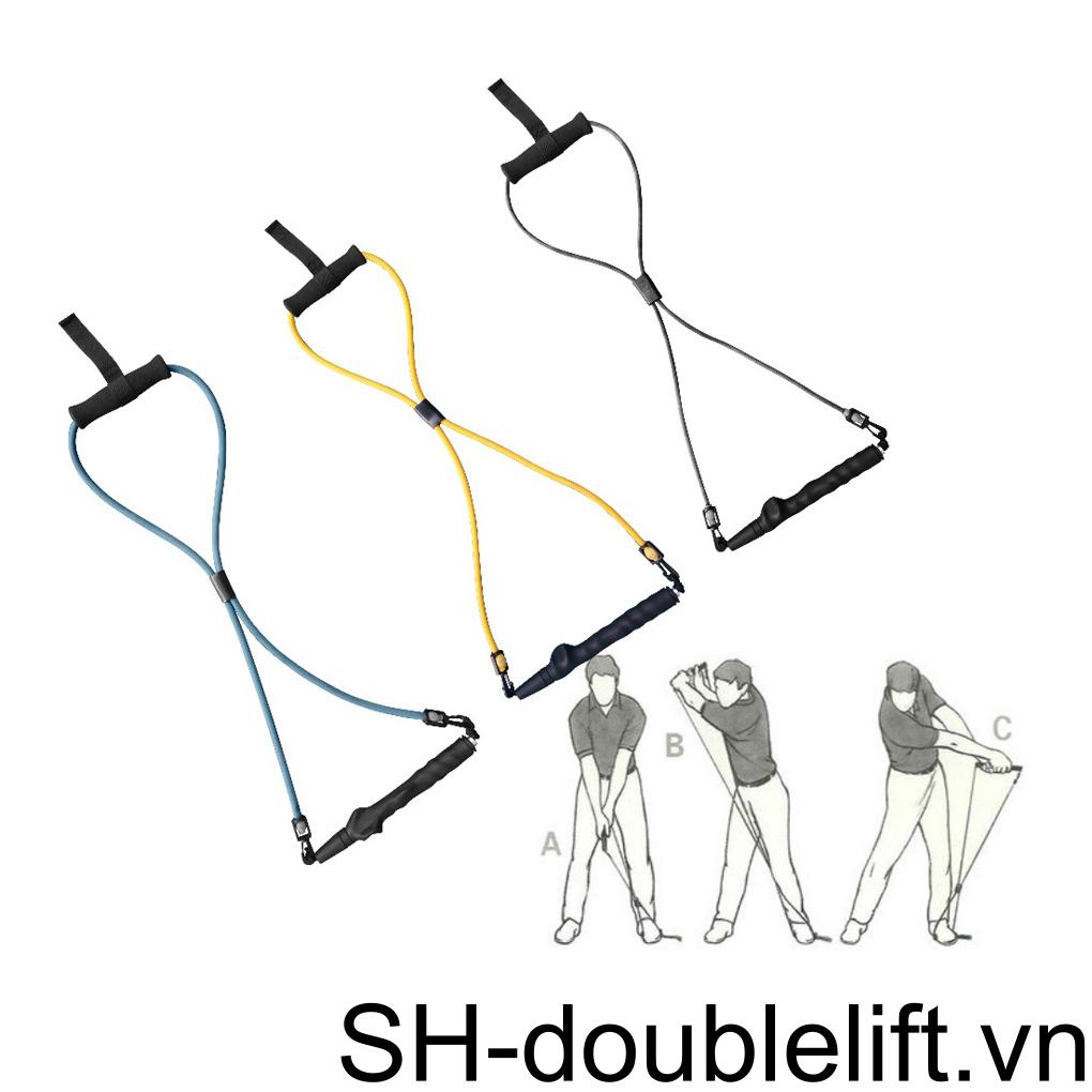 Dây Đai Co Giãn Chịu Lực Hỗ Trợ Luyện Tập Đánh Golf Tại Nhà