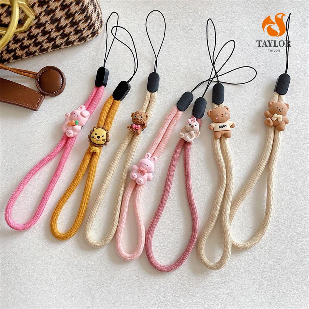 Taylor1 Dây Đeo Cổ Tay Gắn Điện Thoại Họa Tiết Hoạt Hình Dễ Thương