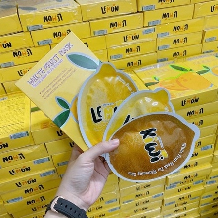(giá sỉ)Tắm Trắng , Ủ Trắng Chanh- Lemon (hộp 3 gói nhỏ)