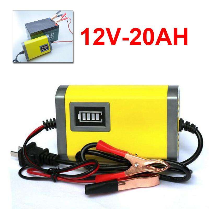 Bộ Sạc Bình ắc quy Xe máy tự ngắt khi đầy 12V-20AH - Sạc vô nhanh