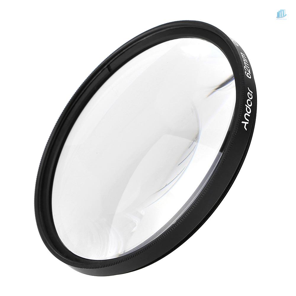 Bộ Kính Lọc Phân Cực Andoer 62mm UV + CPL + Nhắm Lên + 4 + Star 8 Điểm Cho Kính Lọc Hiệu Andoer 62mm Kèm Túi Đựng