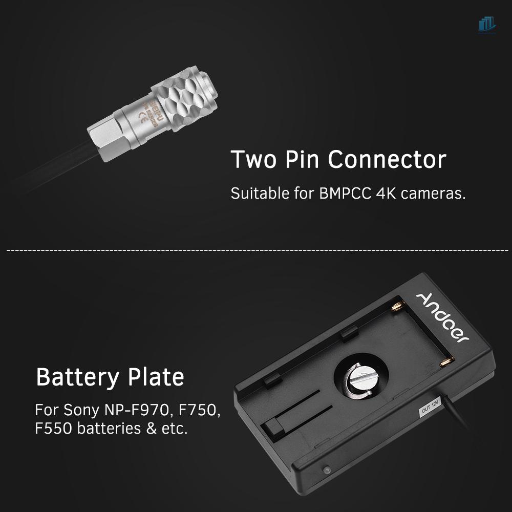 ANDOER Bộ Chuyển Đổi Nguồn Điện Chuyên Dụng Cho Máy Ảnh Cinema N4K N970070070 N9