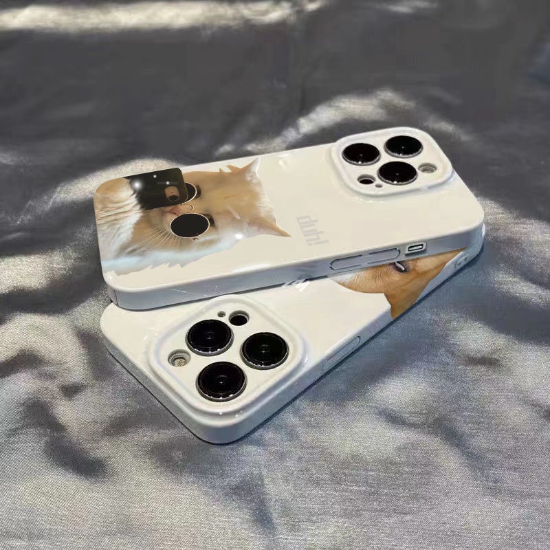 Xs Ốp Điện Thoại Cứng In Hình Thú Cưng / Mèo Cho Iphone 11 12 maxinsXR8p14pro 13 / Filin EE9I